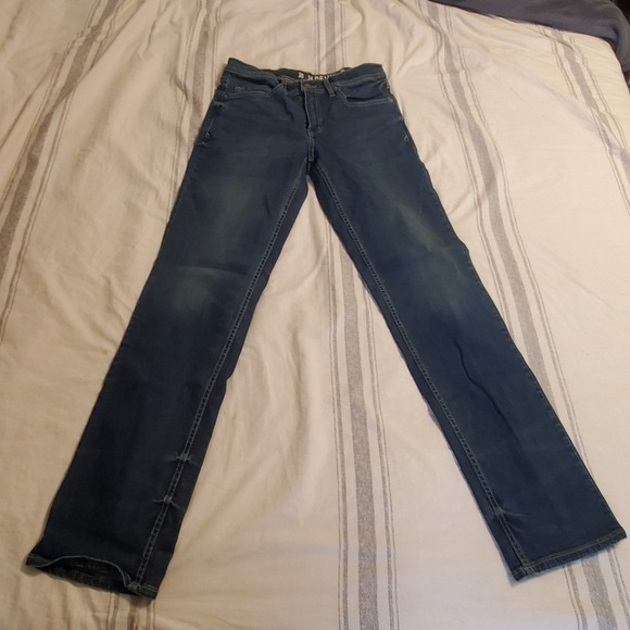 Devil-Dog Jeans Slim-Straight Fit Dark wash sz:30x34 - Picture 2 of 8